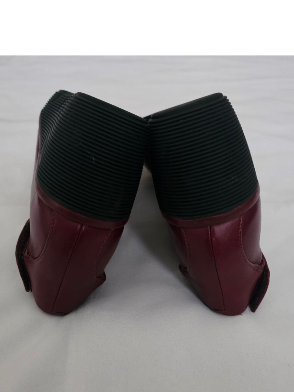 Clarks Women's Burgundy Clarene Tide Printed Wedge Heel Pump Shoes Size US 7.5 - Picture 15 of 16